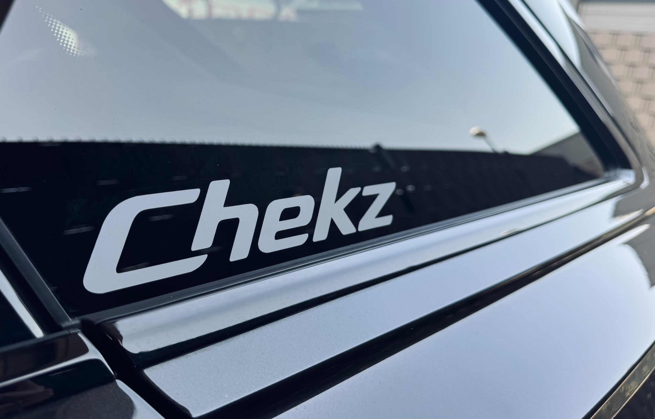 Chekz auto belettering